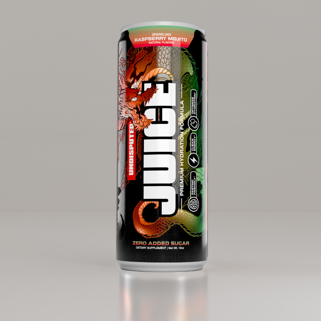 JUICE Sparkling Electrolytes: Raspberry Mojito 24 pack