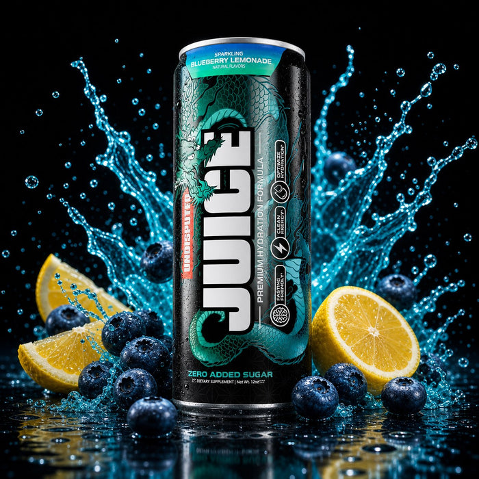 JUICE Sparkling Electrolytes: Blueberry Lemonade 24 pack