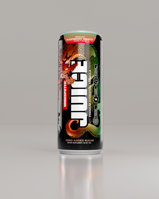 JUICE Sparkling Electrolytes: Raspberry Mojito