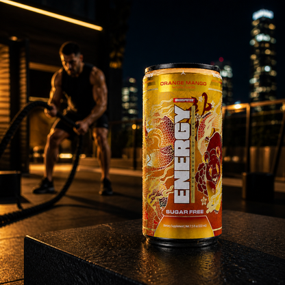 ENERGY High Stim Pre-Workout Orange Mango lifestyle shot 2