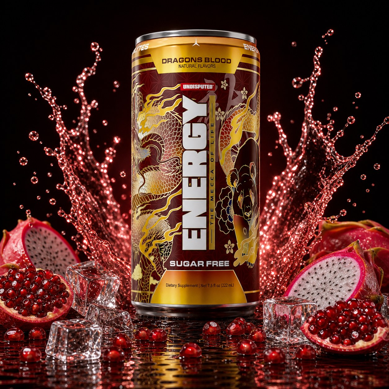 ENERGY Sparkling Pre-Workout 6.5oz: Dragon's Blood