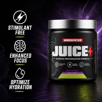 Non Stim Pre-Workout -  SOUR GRAPE key benefits panel
