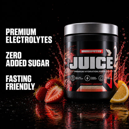 JUICE Electrolytes: Strawberry Lemonade key benefits panel