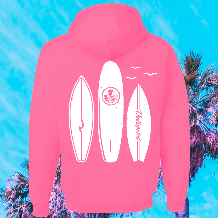 Undisputed Surf 2.0 Hood - Neon Pink