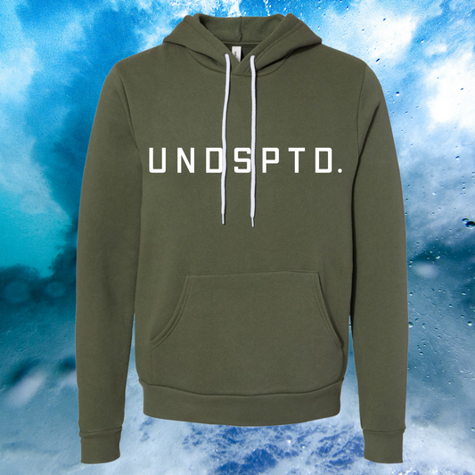 UNDSPTD. Hood - Military Green