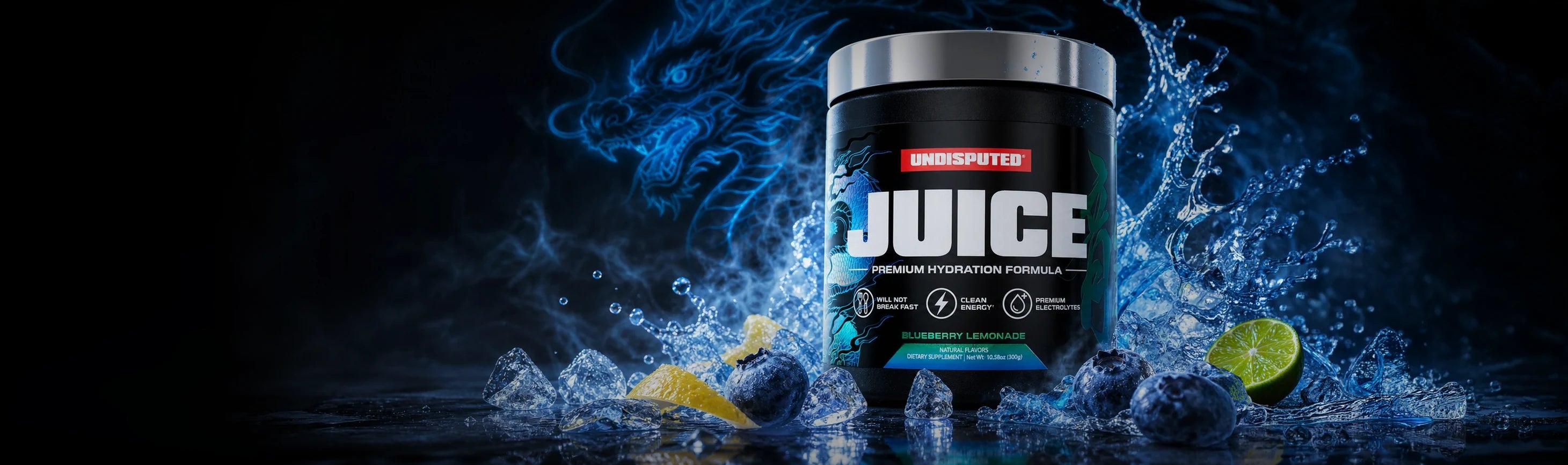 Blueberry Lemonade JUICE tub hero banner
